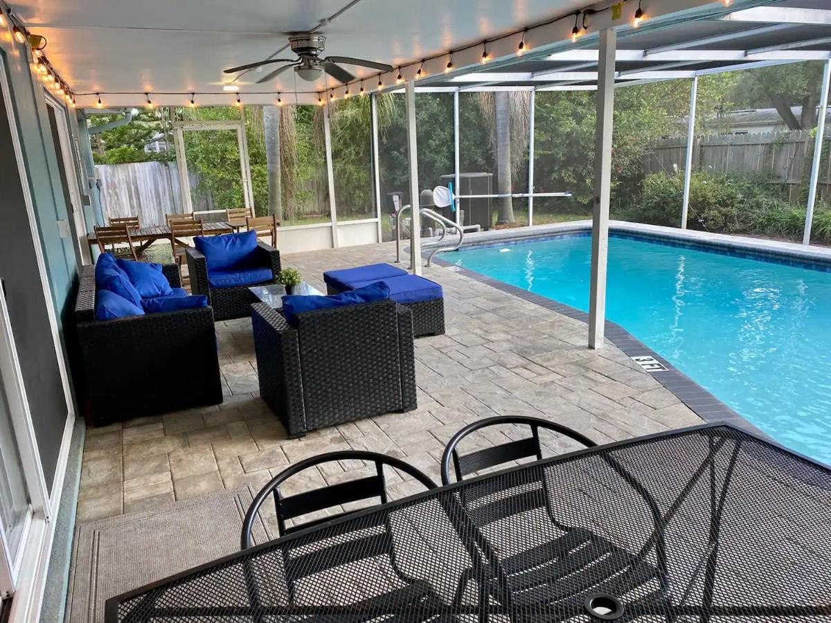 Spacious 5 Bedrooms 3 Bathrooms Family-Friendly Home With Heated Salt Pool Clearwater Exteriér fotografie