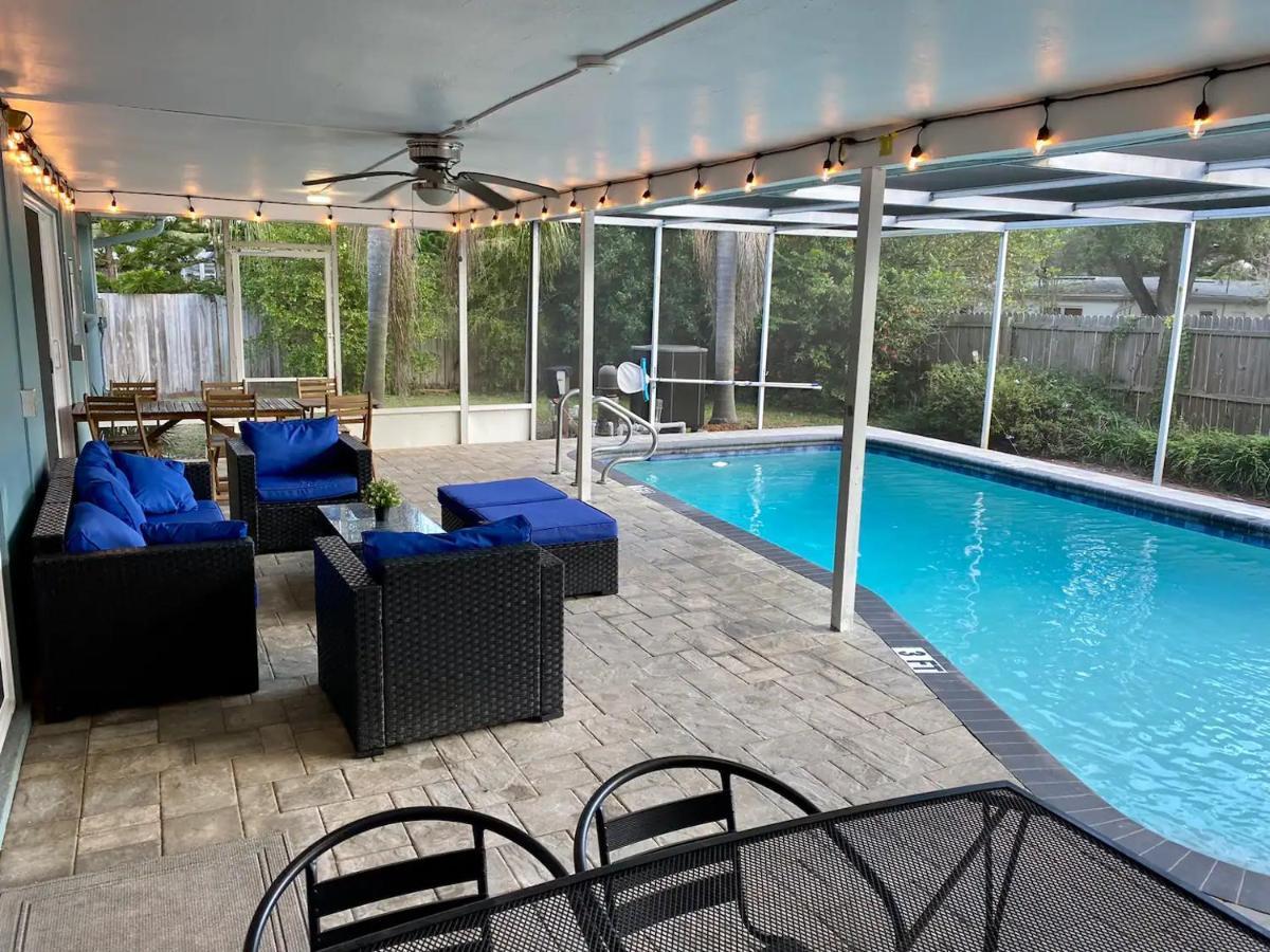 Spacious 5 Bedrooms 3 Bathrooms Family-Friendly Home With Heated Salt Pool Clearwater Exteriér fotografie